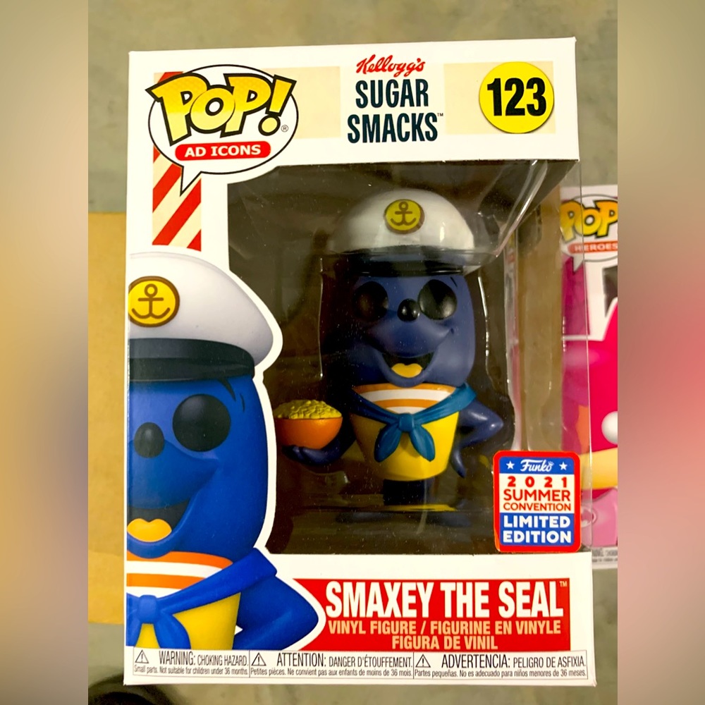 2021 Summer Virtual Funkon Exclusive Smaxey The Seal Funko Pop New in Box